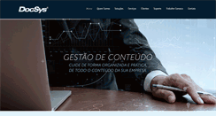 Desktop Screenshot of docsys.com.br